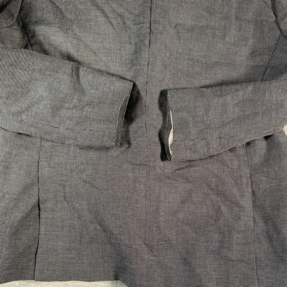 Rodd & Gunn Blazer‎ Mens 2XL Gray Sports Fit Woven Italy Linen Cotton Jacket - Picture 14 of 16